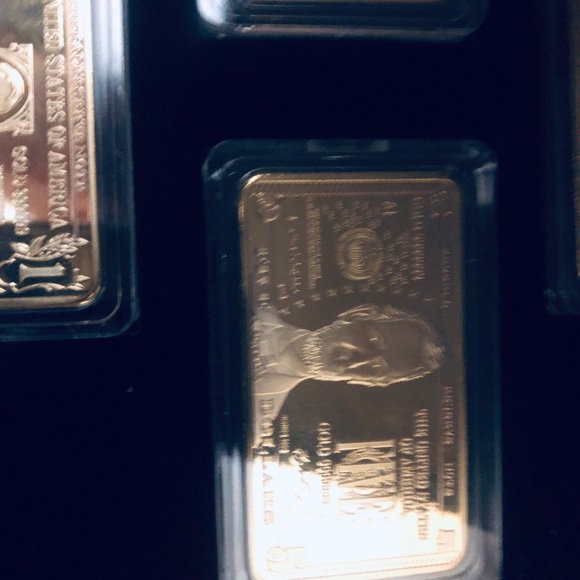 Gold bullion bars. - Picture 5 of 10
